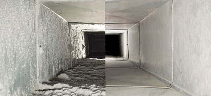 duct before and after 